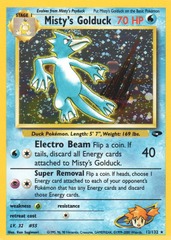 Misty's Golduck - 12/132 - Holo Rare - Unlimited Edition